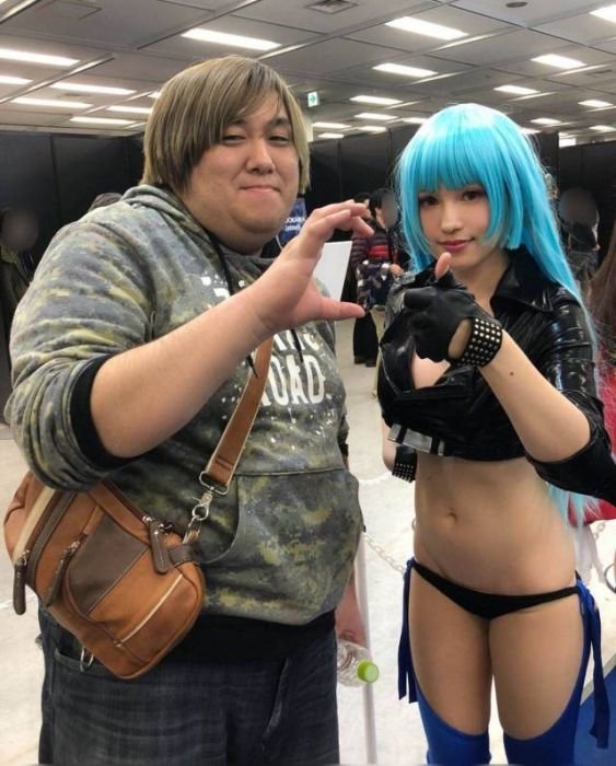 Sexy cosplay girl